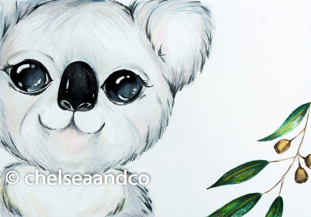 Koala Art Print | Lily