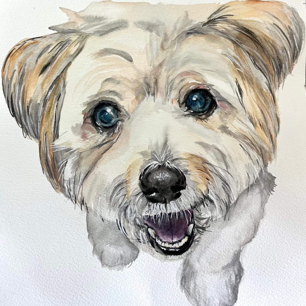Custom Commission Dog Portrait