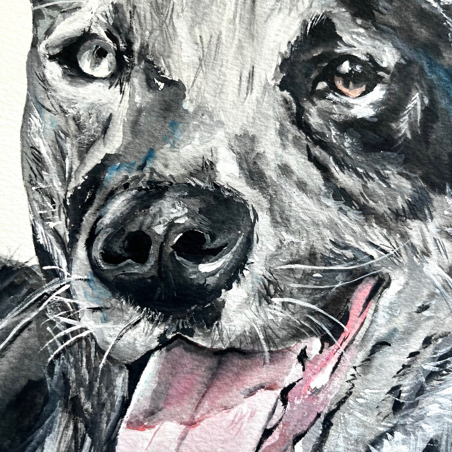 Custom Commission Dog Portrait