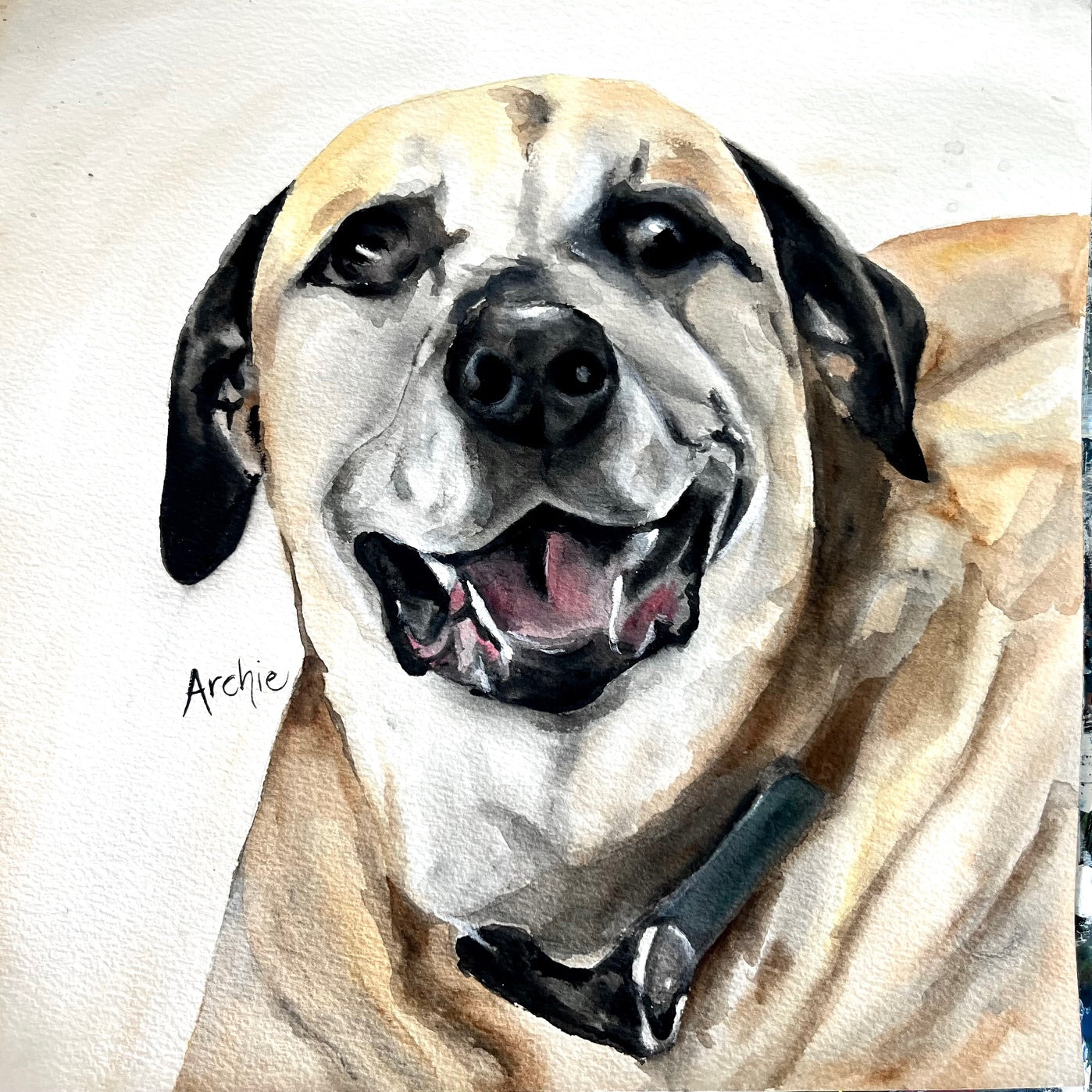 Custom Commission Dog Portrait